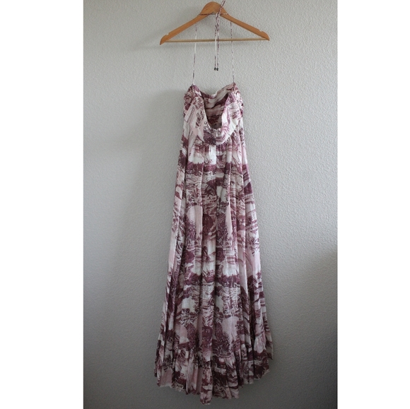 Zimmermann Kali Hawaiian Halterneck Maxi Dress - Picture 5 of 7